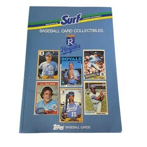 Kansas City Royals SGA Book 1988 Surf Baseball Card Collectibles
